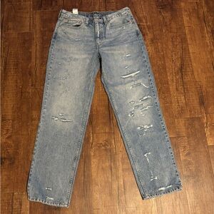 Men's Distressed Blue Jeans Levi’s 550